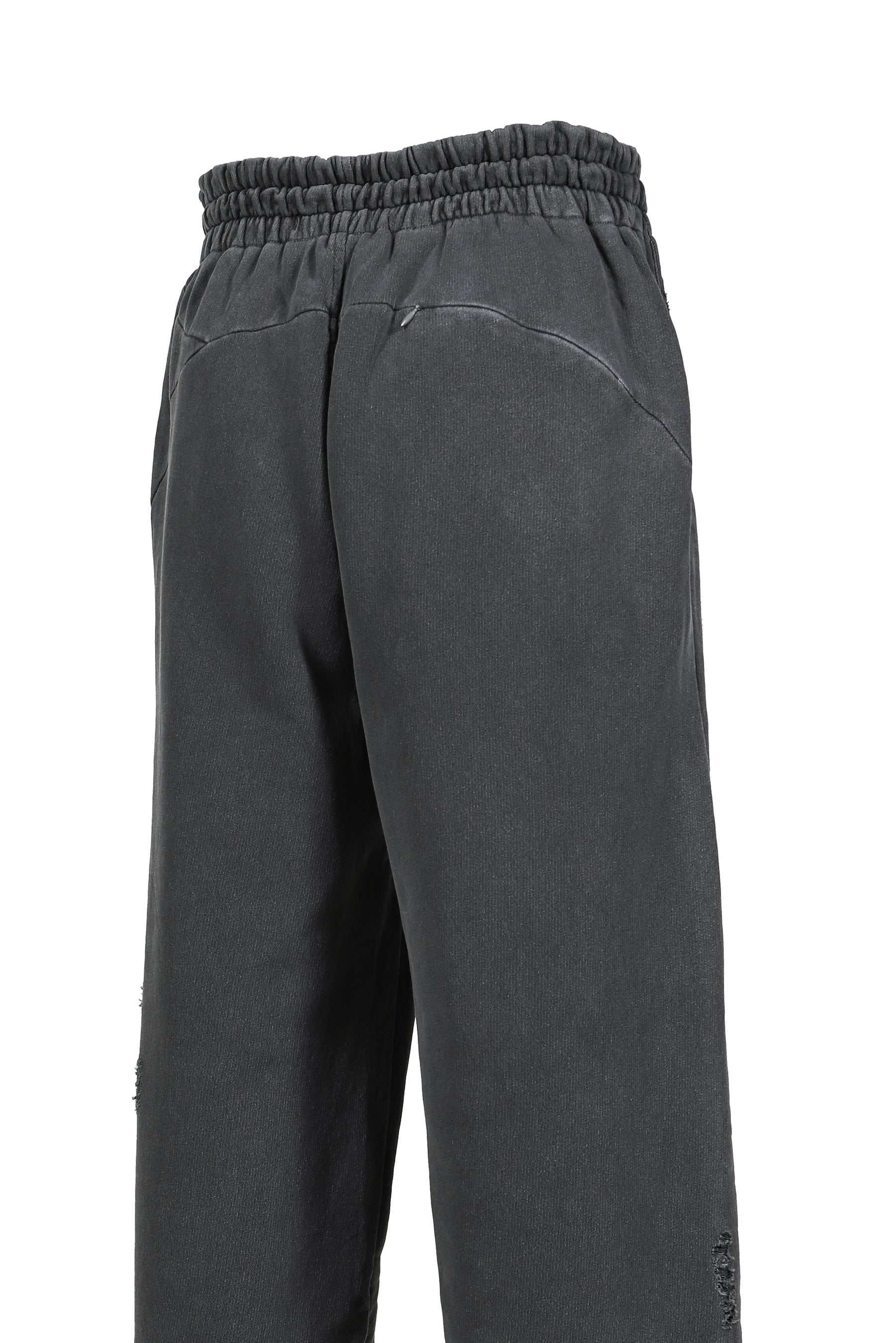 RIPPED SWEATPANTS / STONE GRY