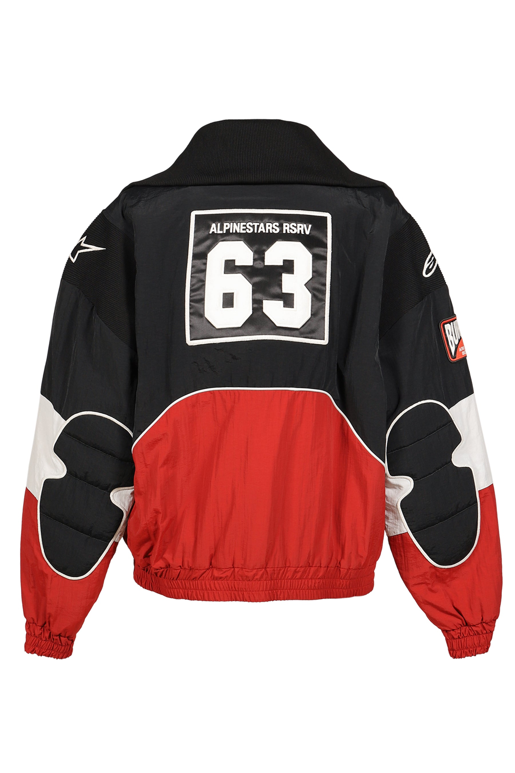 MEMORIES PADDED JACKET / BLKRED