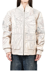 AMERICA QUILTED JACKET / IVR 
