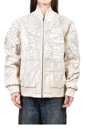 AMERICA QUILTED JACKET / IVR 
