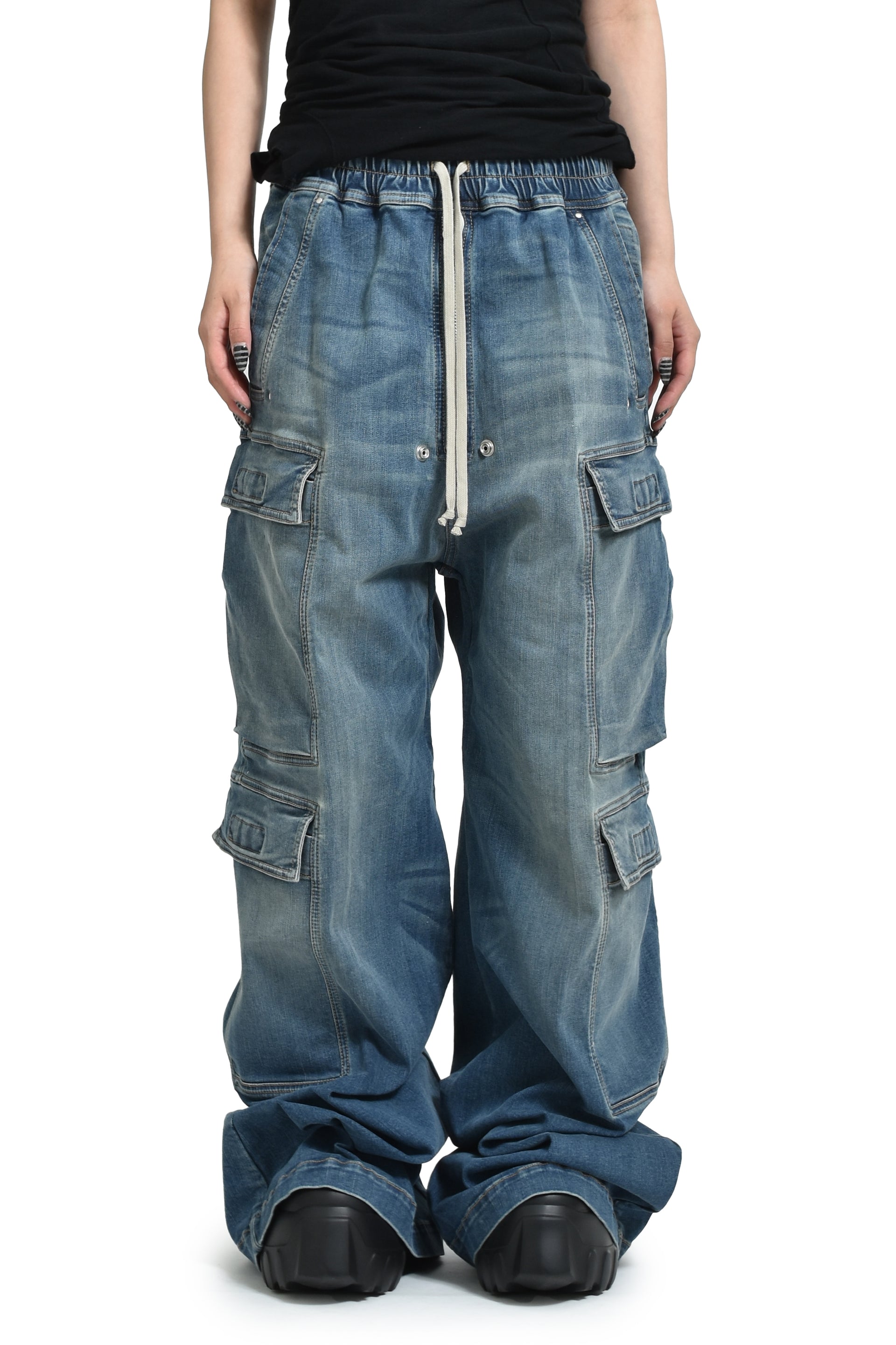RICK OWENS DOUBLECARGO JUMBO belasインディゴM RICK OWENS DOUBLECARGO JUMBO belasインディゴM Rick Owens DRKSHDW