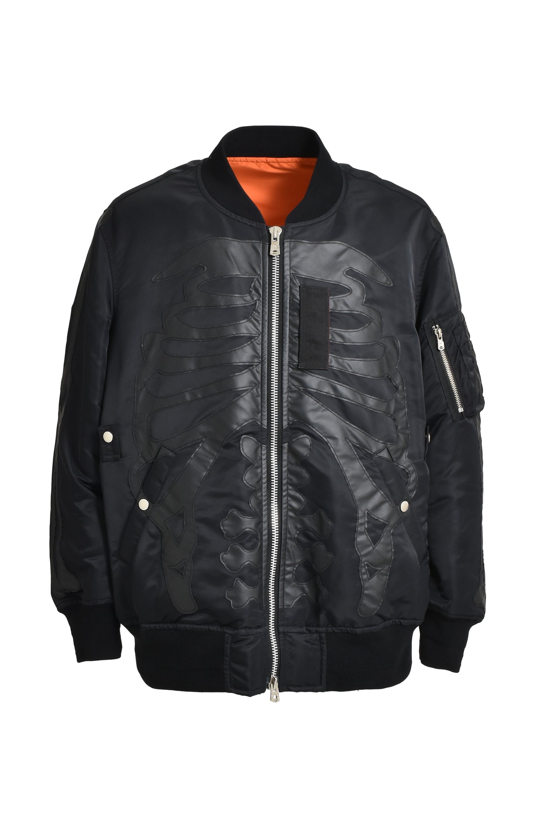 FLIGHT JACKET. / BLK×BLKBONE