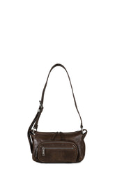 OUTPOCKET HOBO MINI / WASHED BRW