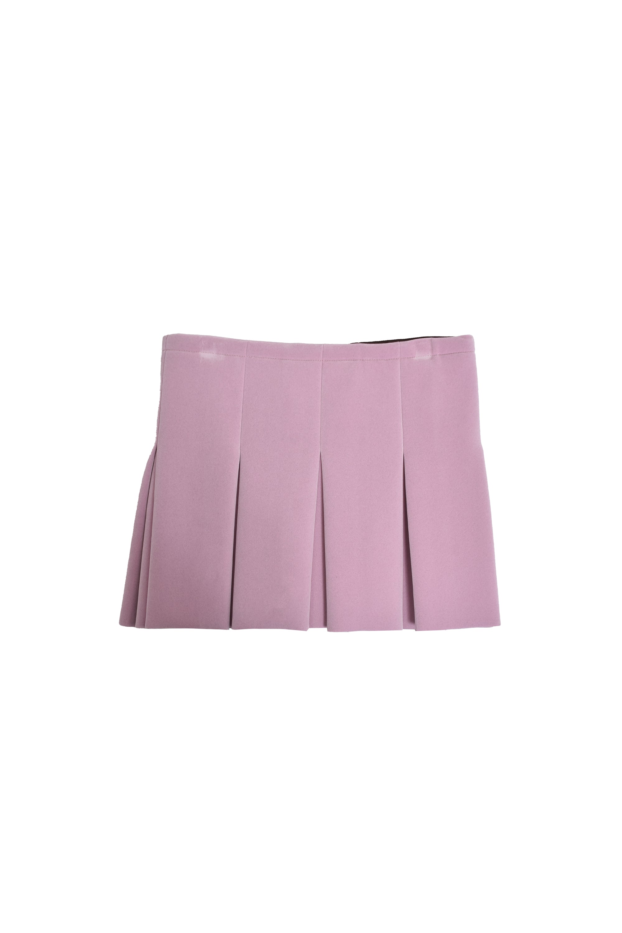 FLOCKY DOLL SKIRT / PEACH