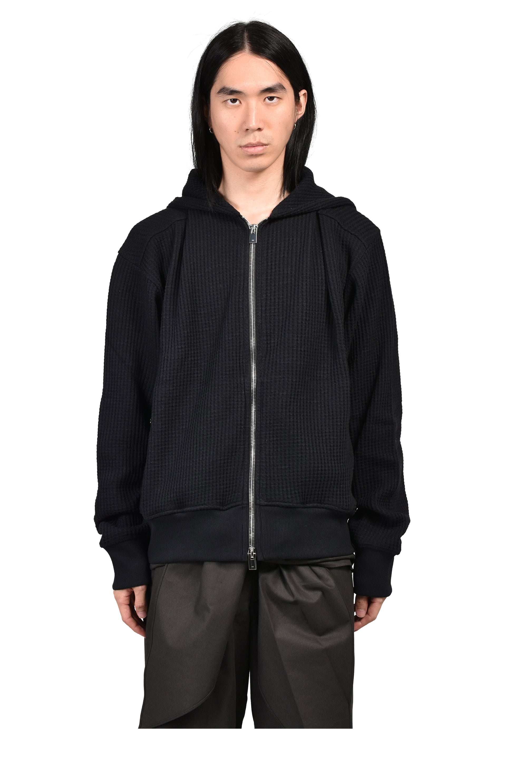 RISSET HOODIE / BLK