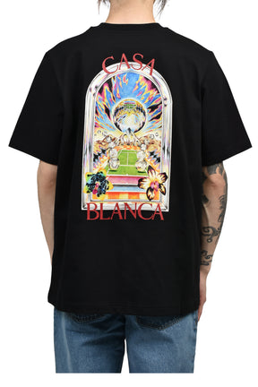 ORCHID COURT CLASSIC T-SHIRT / BLK
