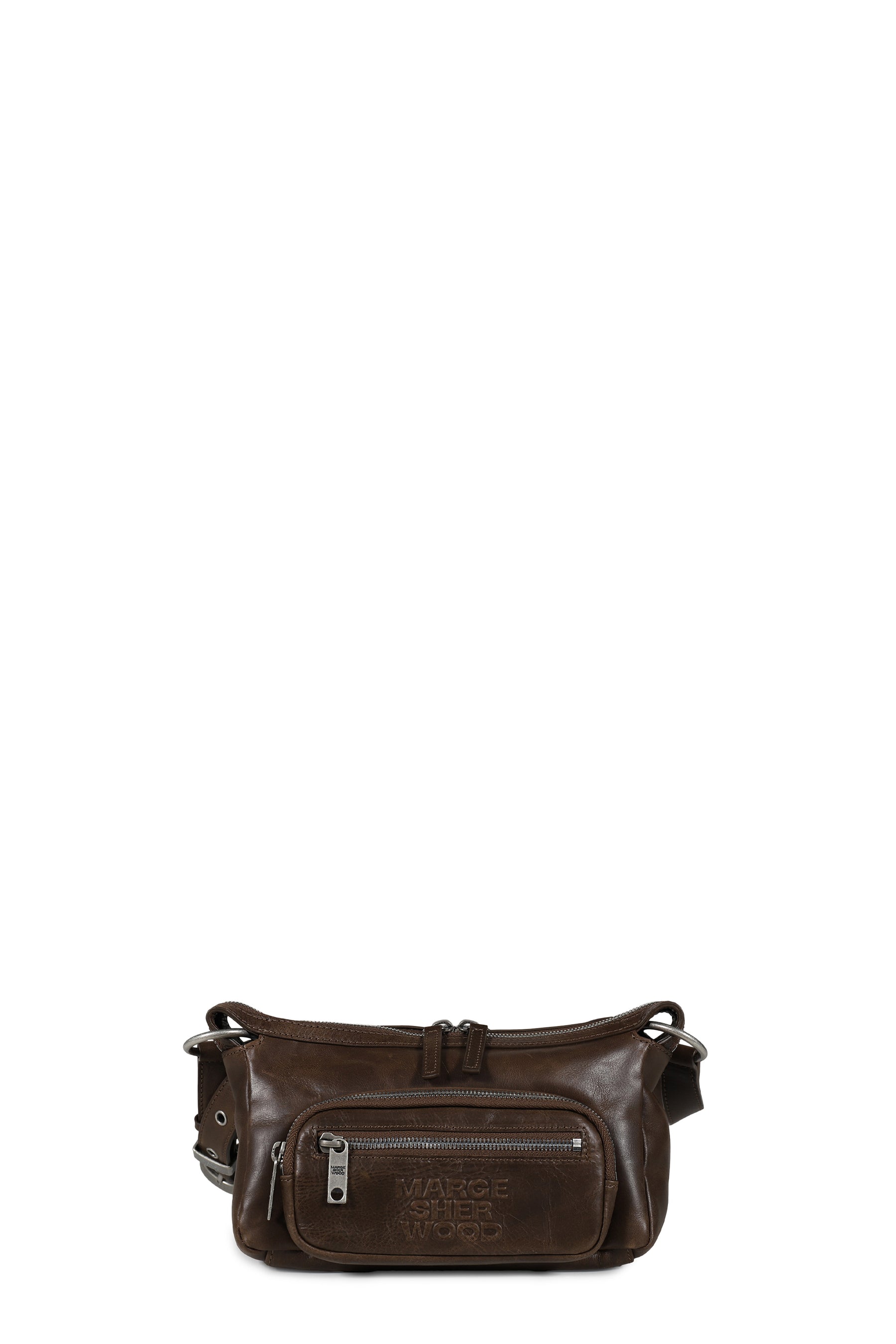 OUTPOCKET HOBO MINI / WASHED BRW