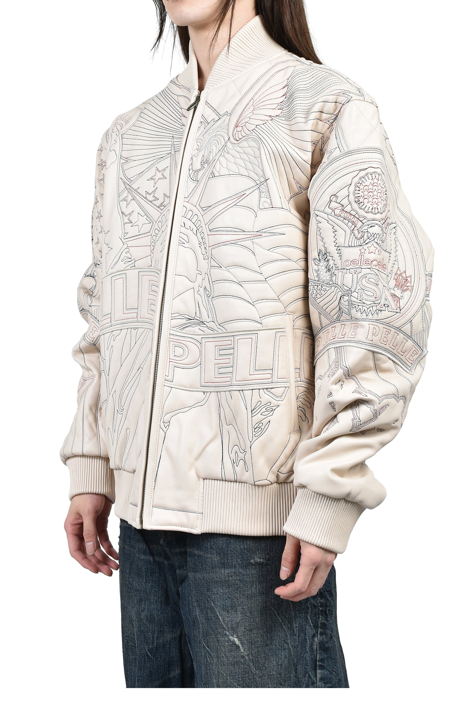 AMERICA QUILTED JACKET / IVR 