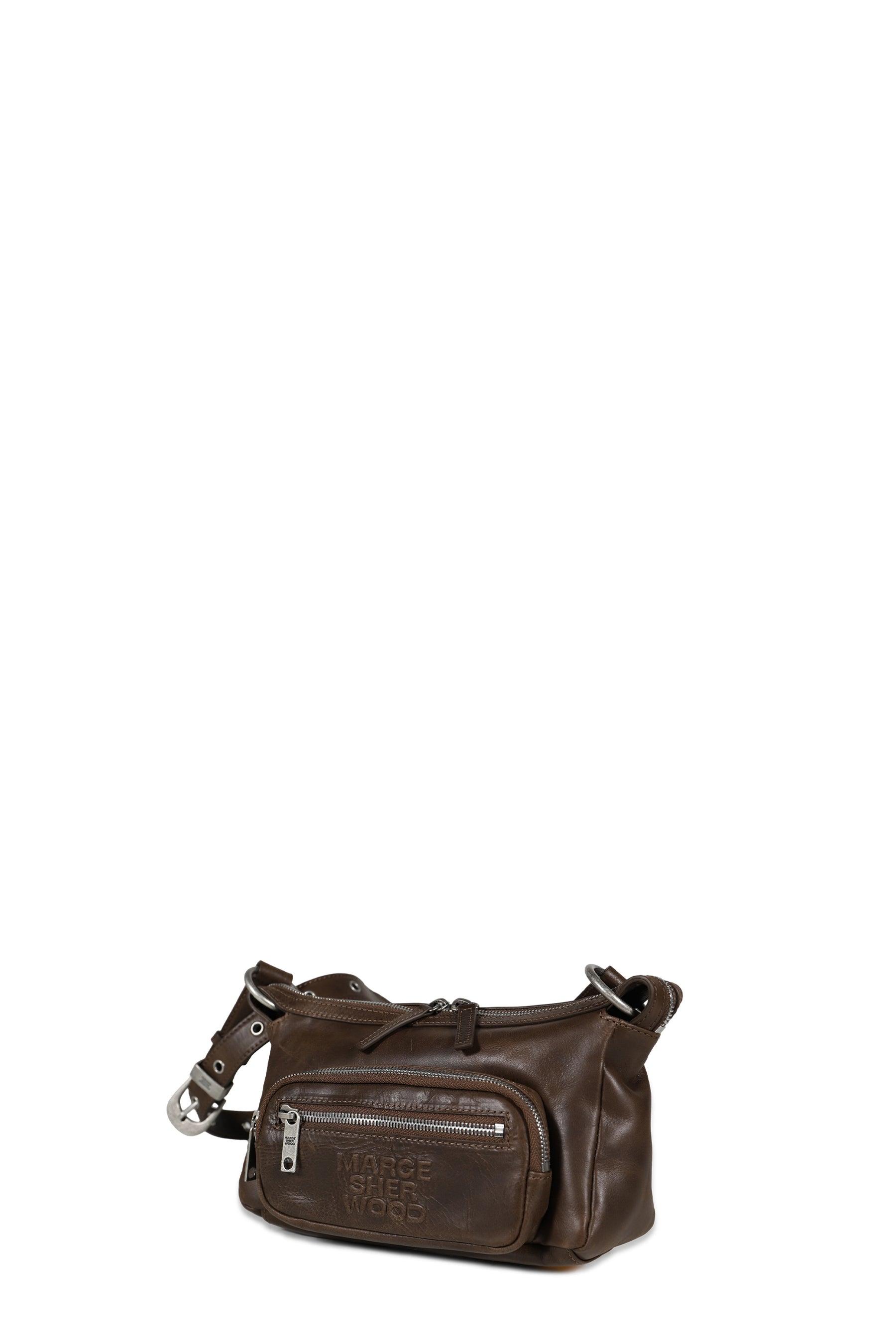 OUTPOCKET HOBO MINI / WASHED BRW