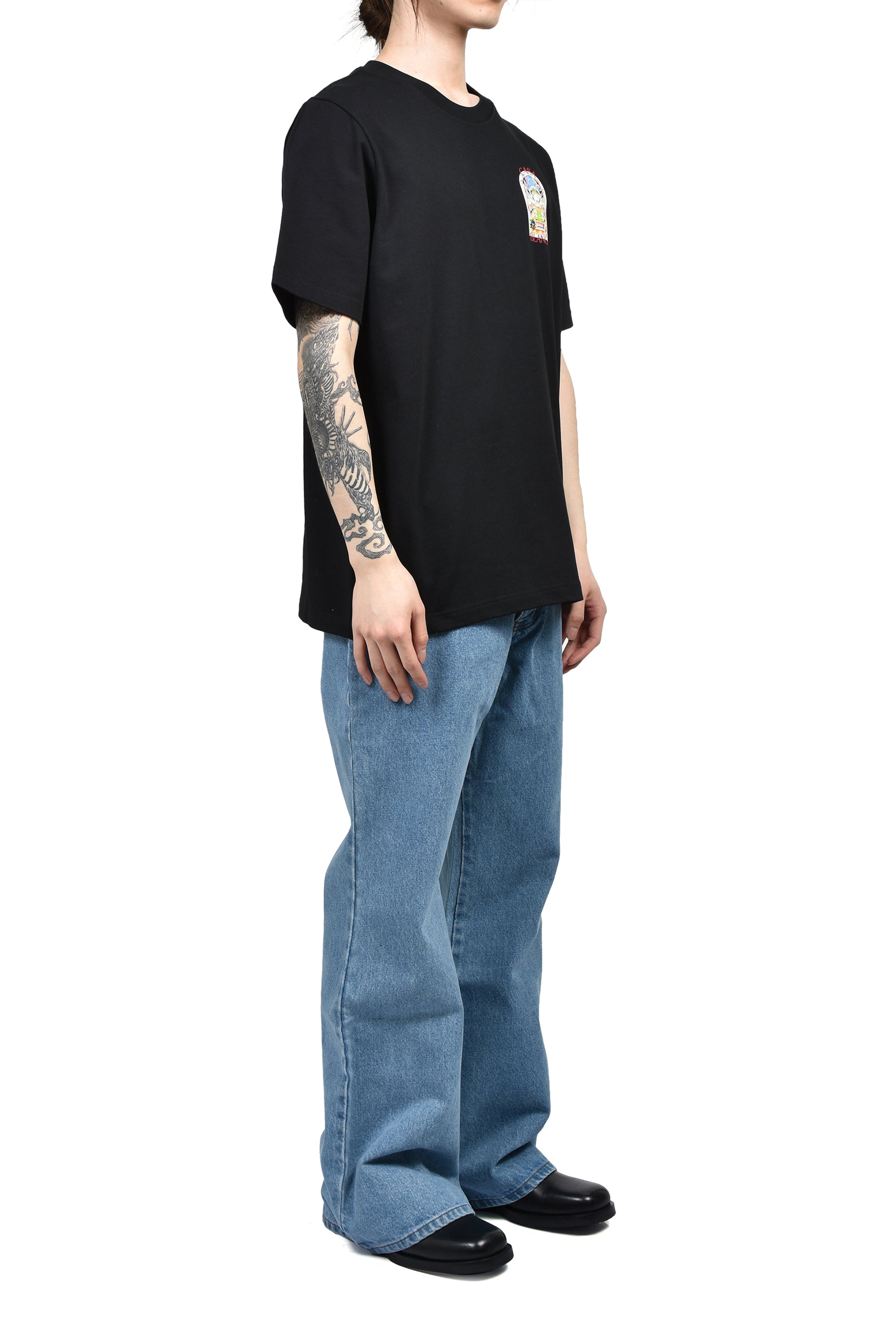 ORCHID COURT CLASSIC T-SHIRT / BLK