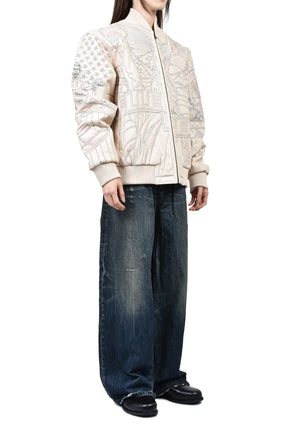 AMERICA QUILTED JACKET / IVR 