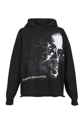 EDUCATED HUMAN HOODIE / BLACK 