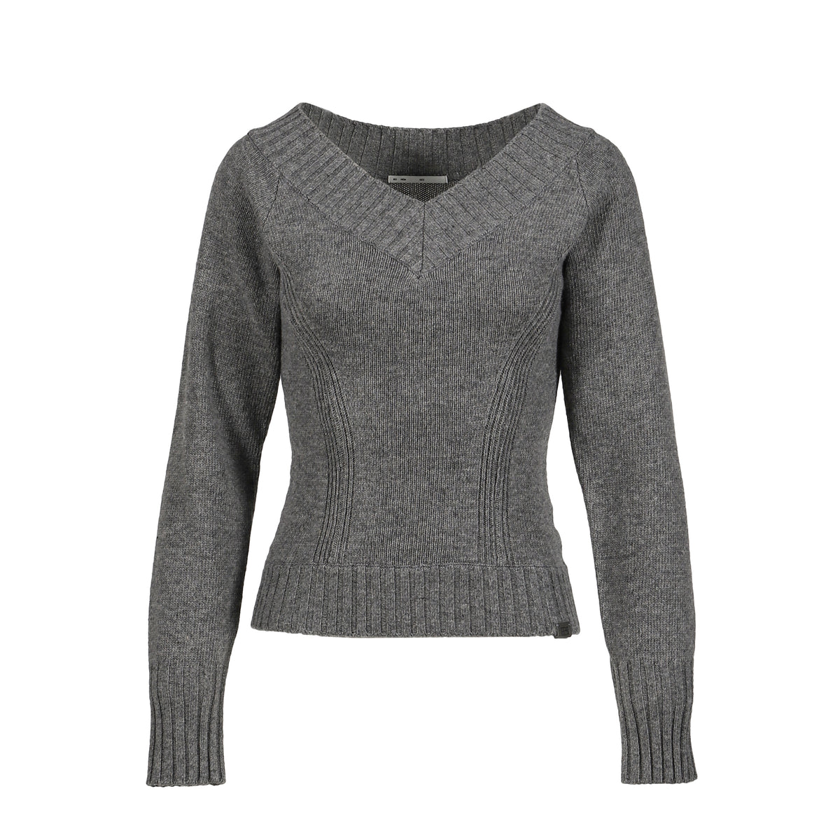 BOHEMSEO ボヘミアンソウル FW25 V NECK PRINCESSLINE KINT / GRY 
