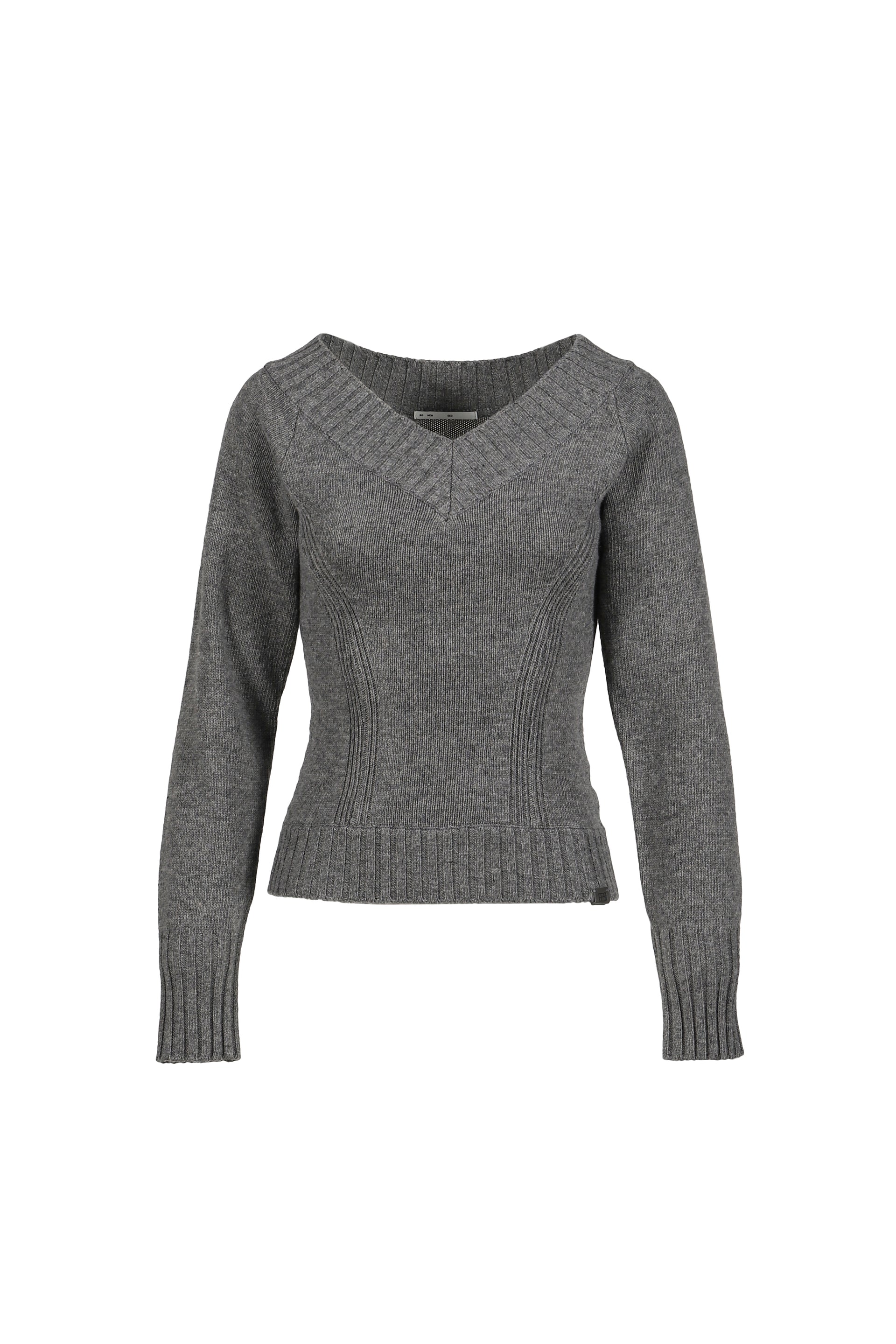 V NECK PRINCESSLINE KINT / GRY