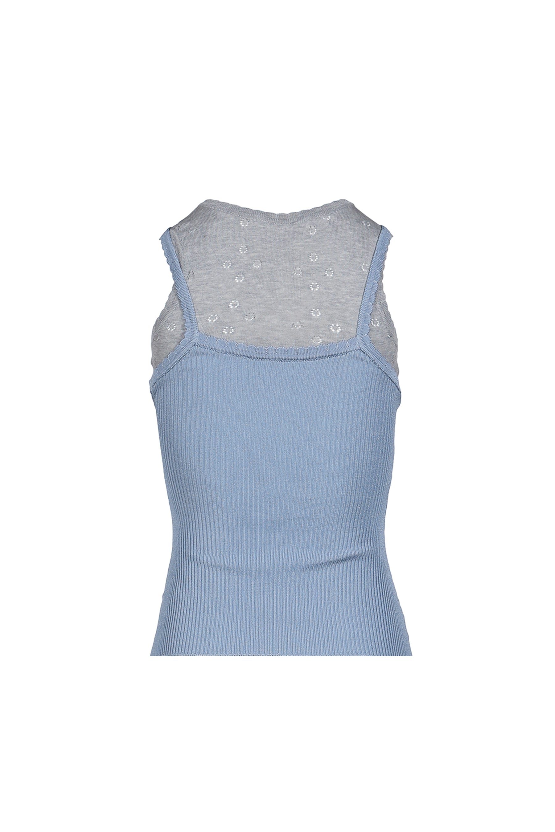 DOUBLE CAMISOLE / BLUE