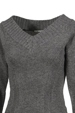 V NECK PRINCESSLINE KINT / GRY