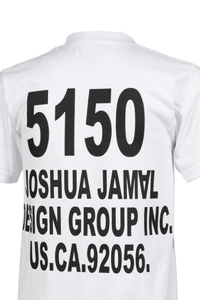 MASK TEE 002 / WHT