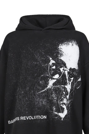EDUCATED HUMAN HOODIE / BLACK 