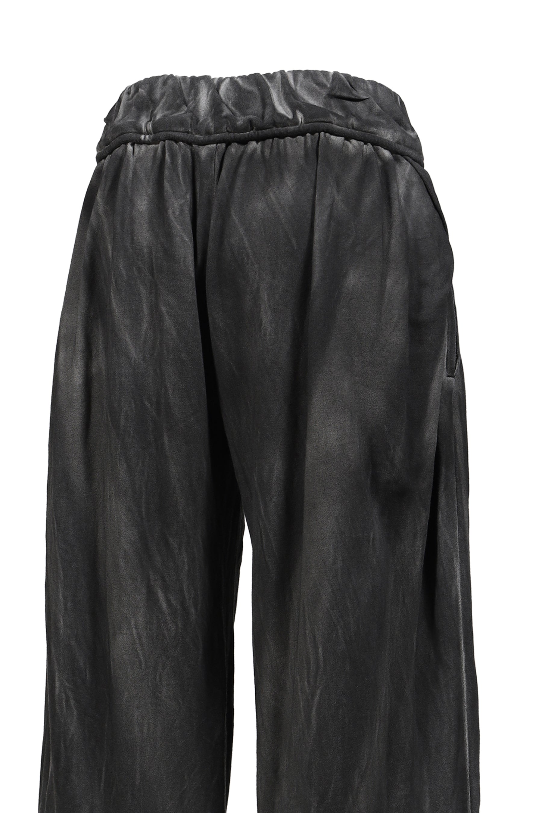 FOLD-CUFF PANTS / BLK