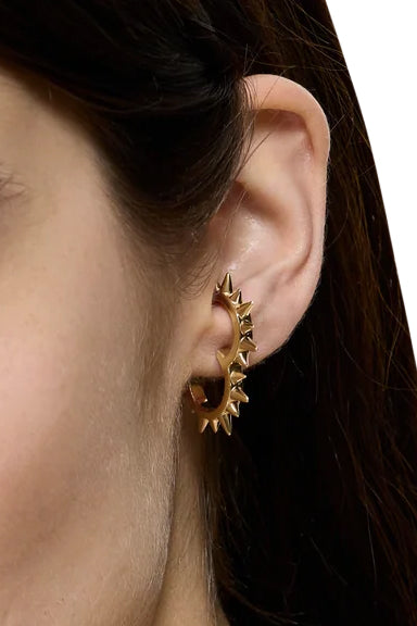 RODEO SPUR EARRING SINGLE-GD / GLD