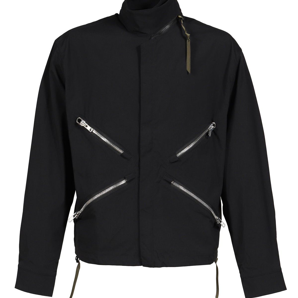 ACRONYM アクロニウム SS26 X-ZIP SWING TOP JACKET / BLK - NUBIAN
