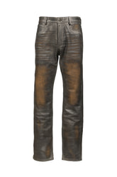 424 LEATHER FIVEPOCKET / SIL