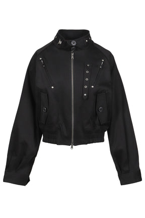 WYATT HARRINGTON JACKET / BLK