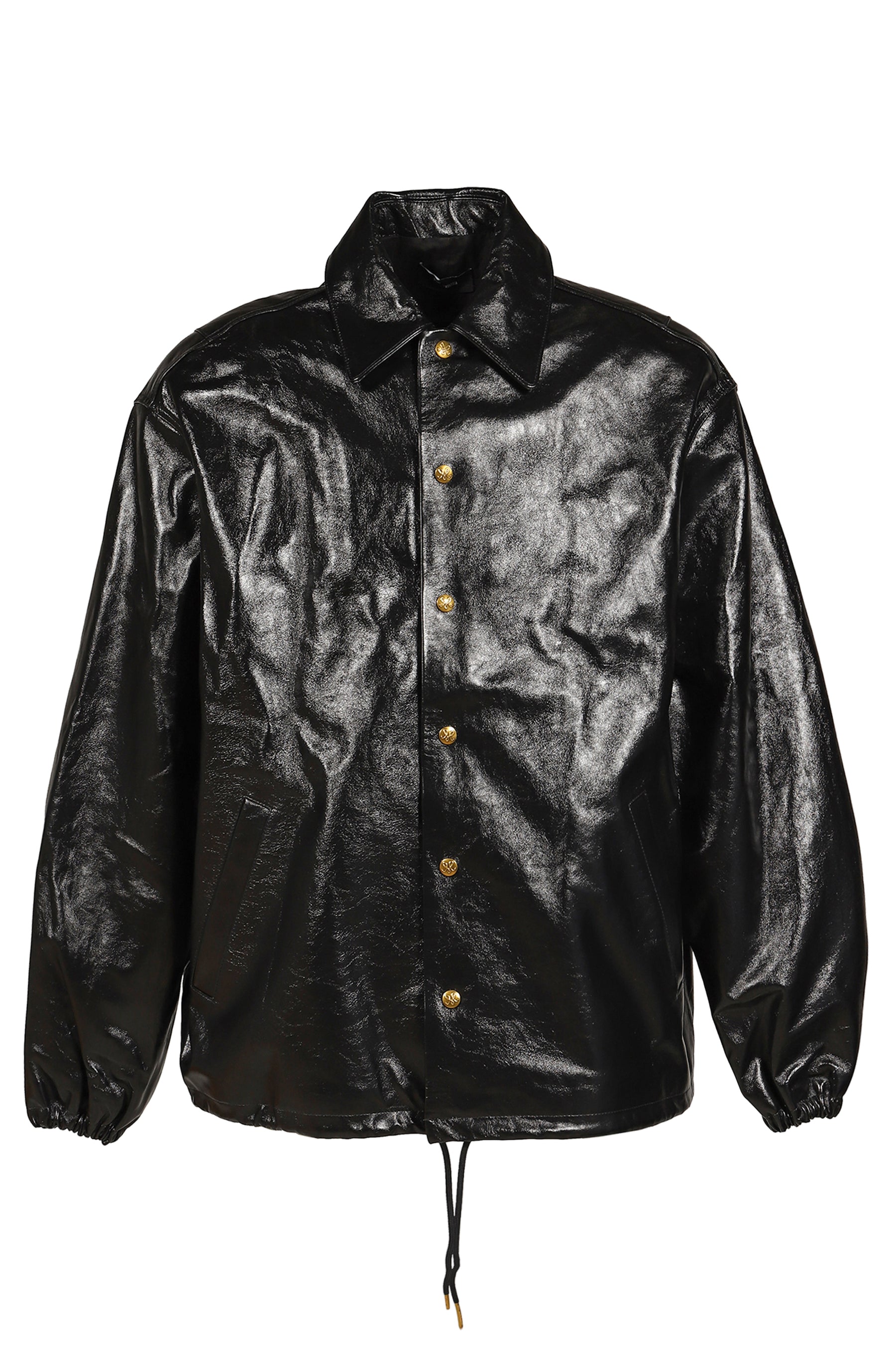 WILLY CHAVARRIA ウィリー チャバリア SS26 LTHR COACH JKT / BLK