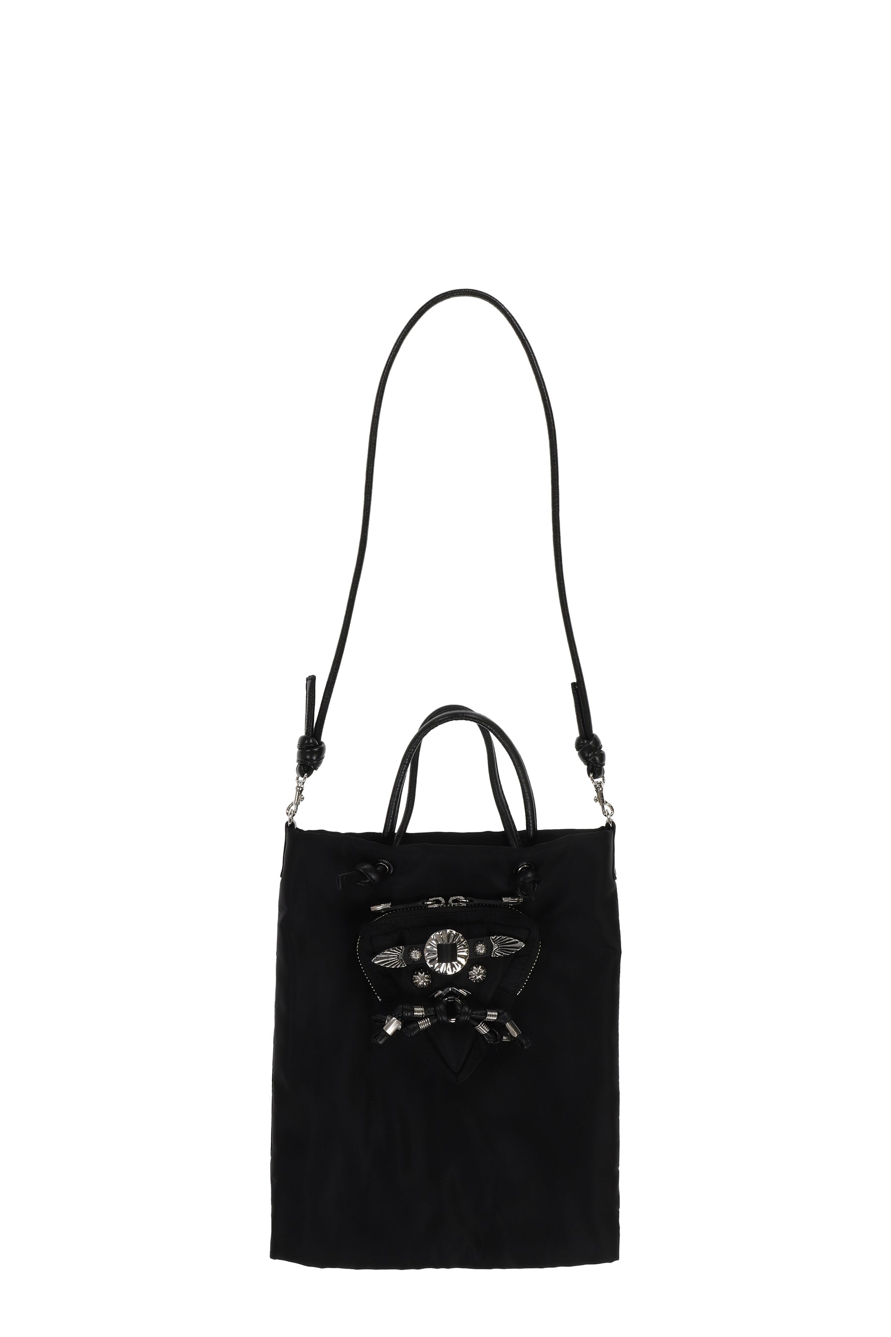 TRIANGLE POUCH BAG / BLK