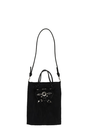 TRIANGLE POUCH BAG / BLK