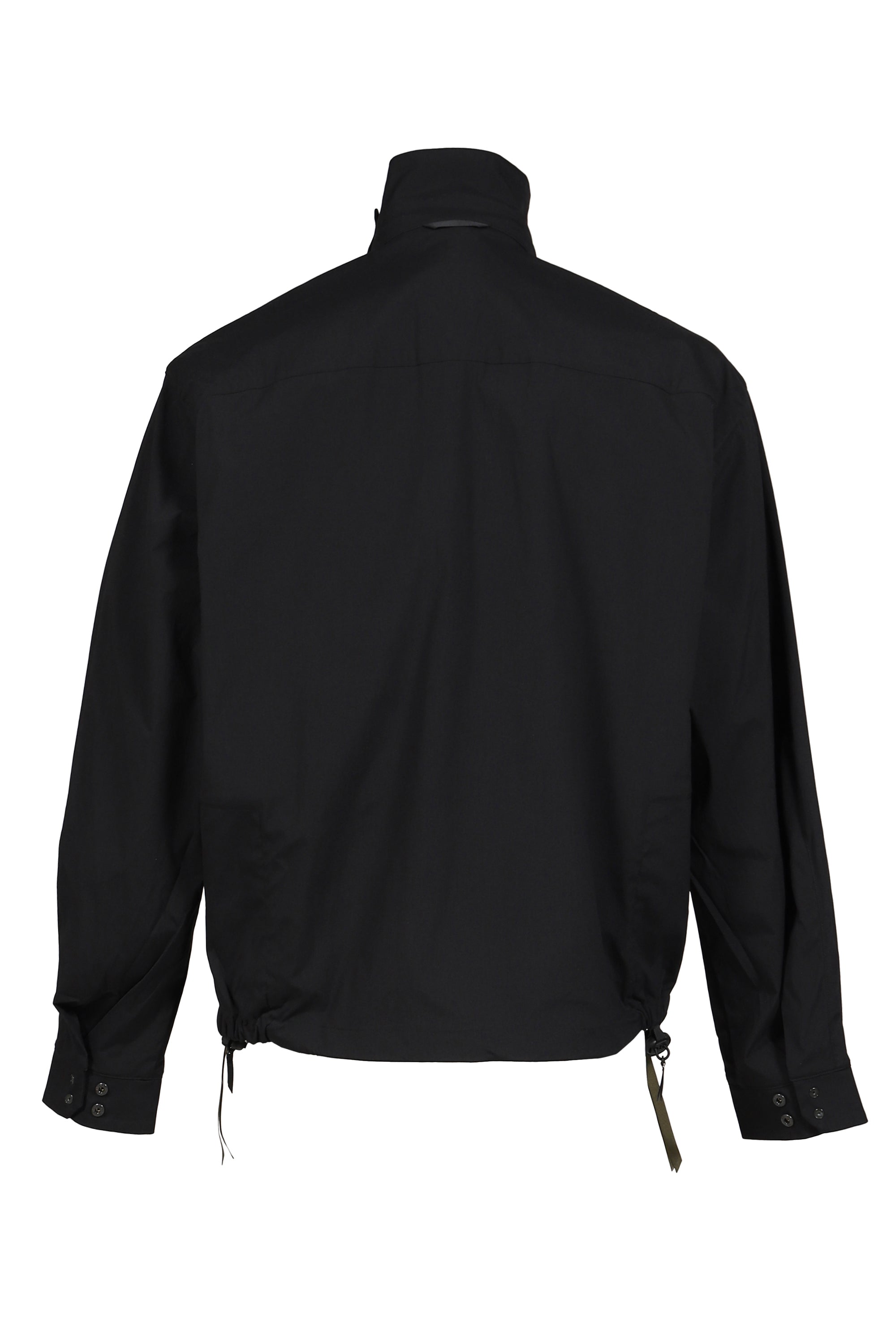 ACRONYM SS26 X-ZIP SWING TOP JACKET / BLK - NUBIAN