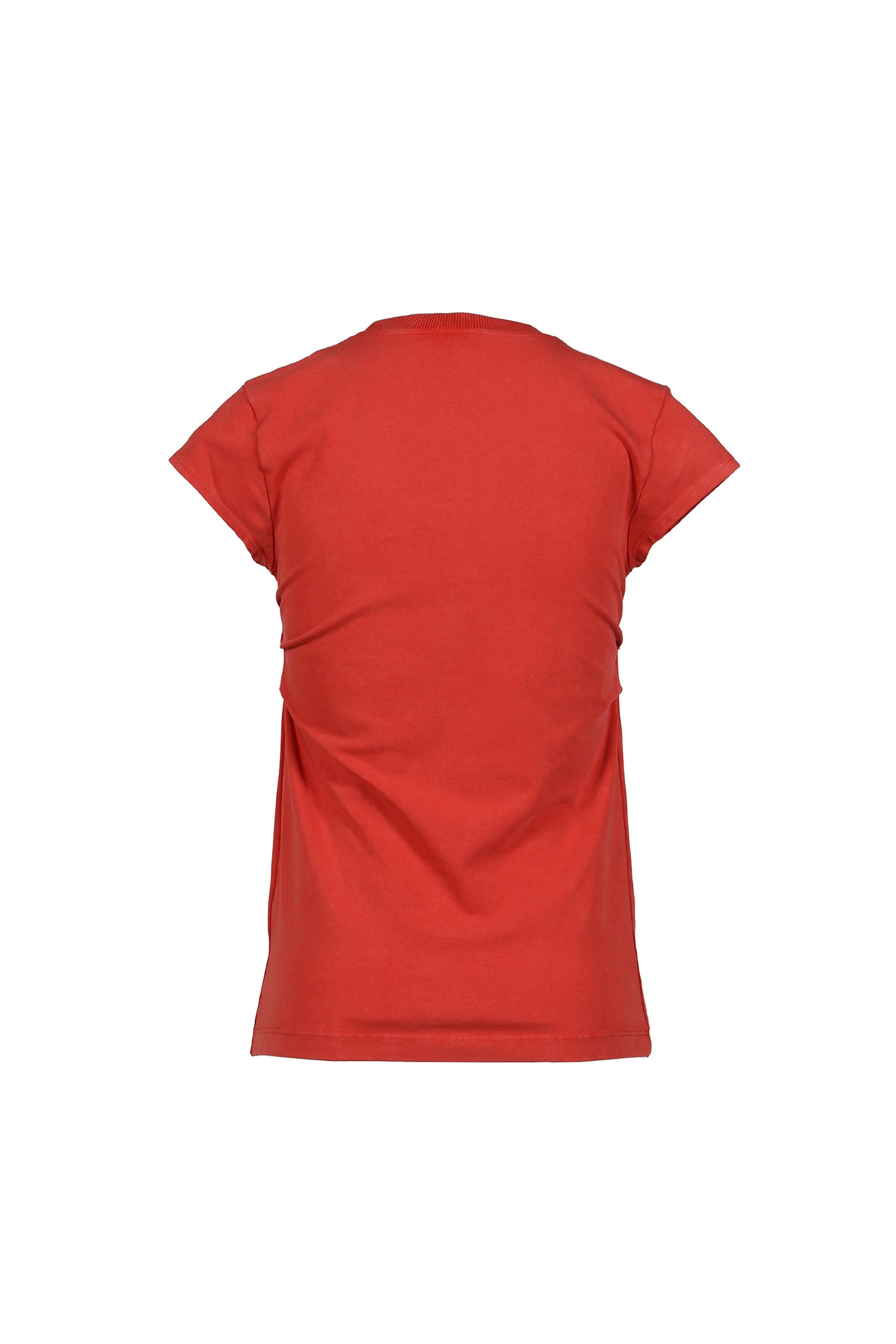 BABY T-SHIRT DOUBLE LAYER CUT-OUT / RED