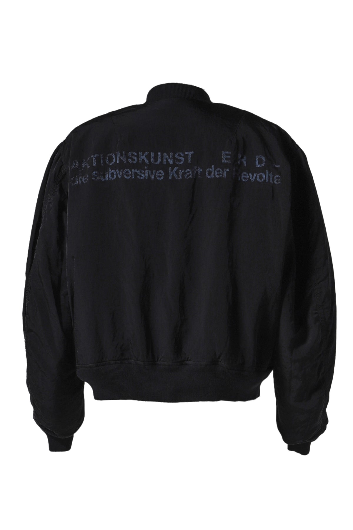 AKTIONKUNST BOMBER / BLK