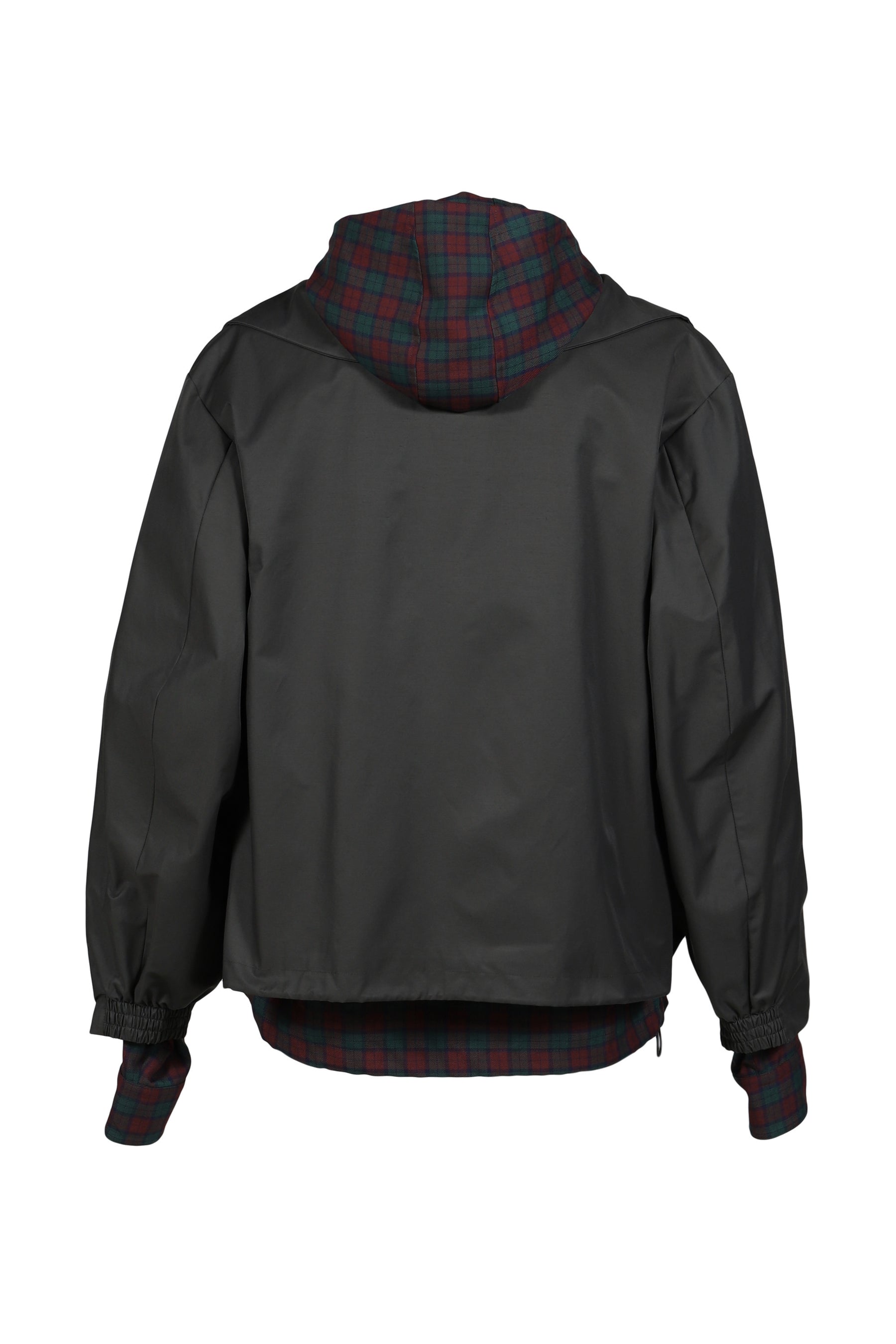 HOODED TRACK JACKET / GRN