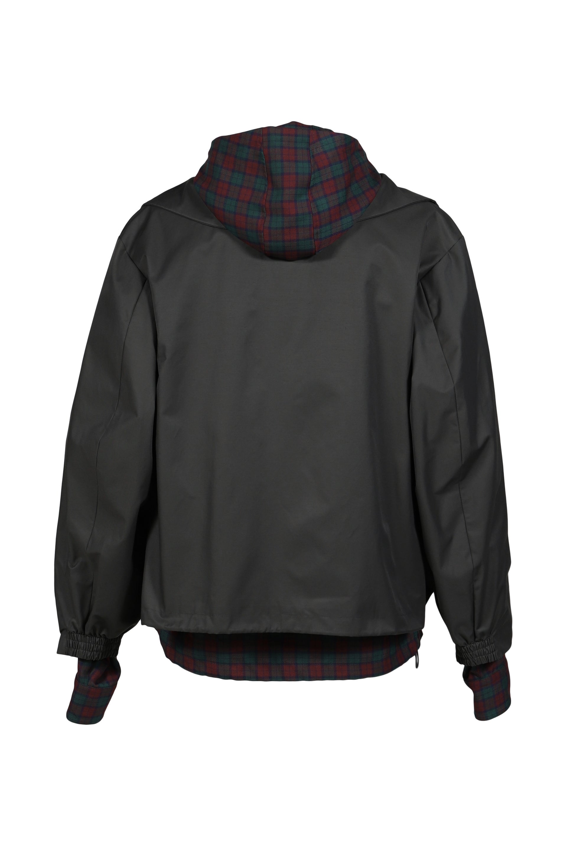 HOODED TRACK JACKET / GRN