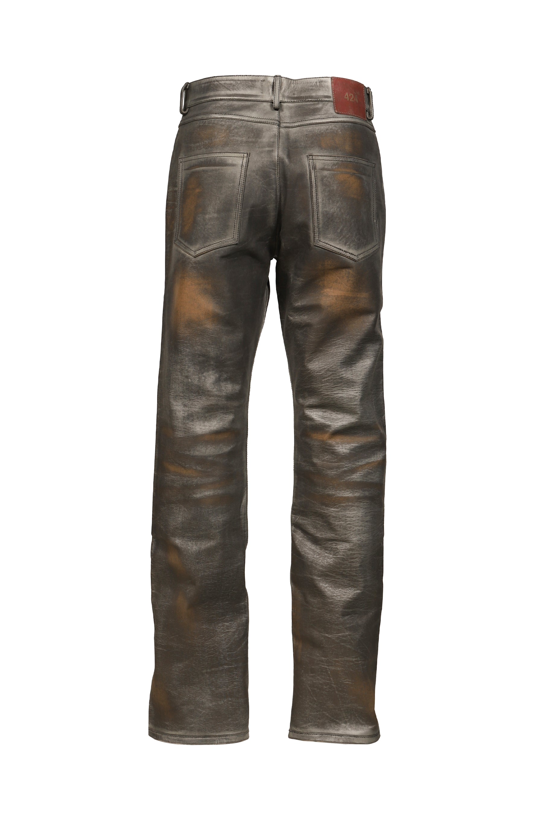 424 LEATHER FIVEPOCKET / SIL