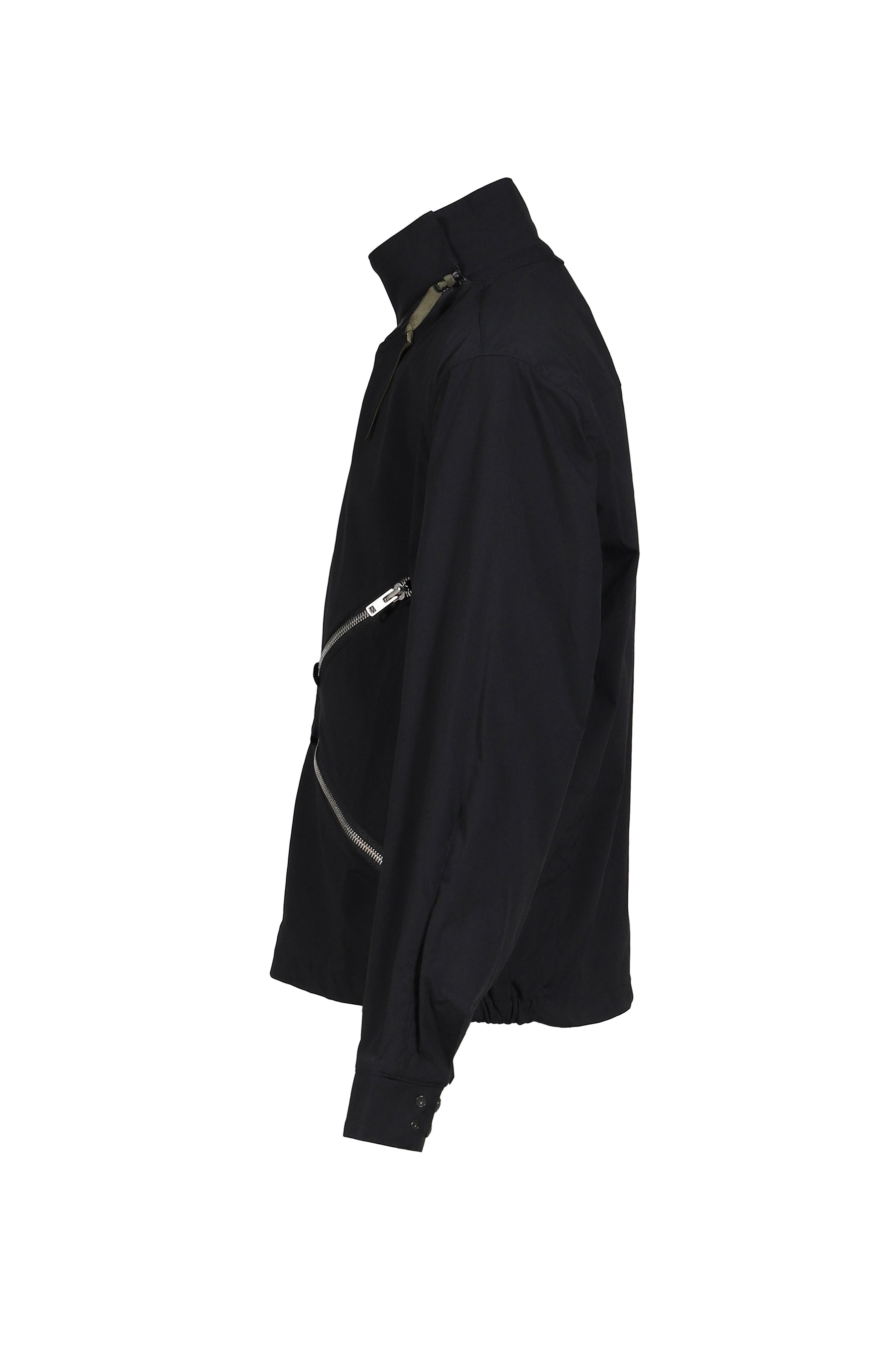 トップス arasaka ACRONYM アクロニウム SS26 X-ZIP SWING TOP JACKET / BLK - NUBIAN