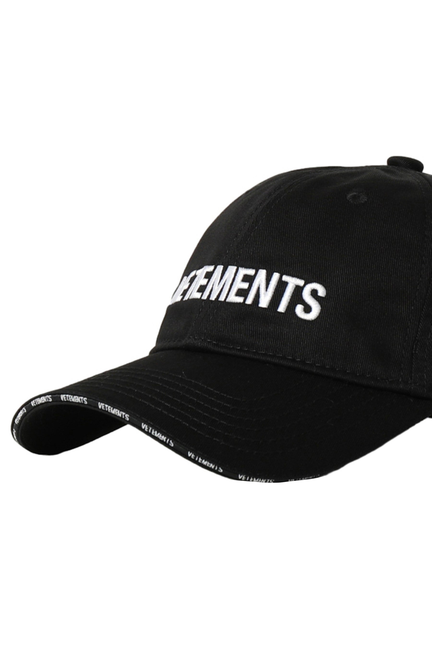 VETEMENTS ヴェトモン FW23 ICONIC LOGO CAP / BLK -NUBIAN