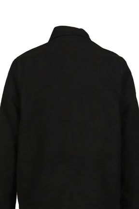 CONCEALED ZIPFRONT JKT / BLK