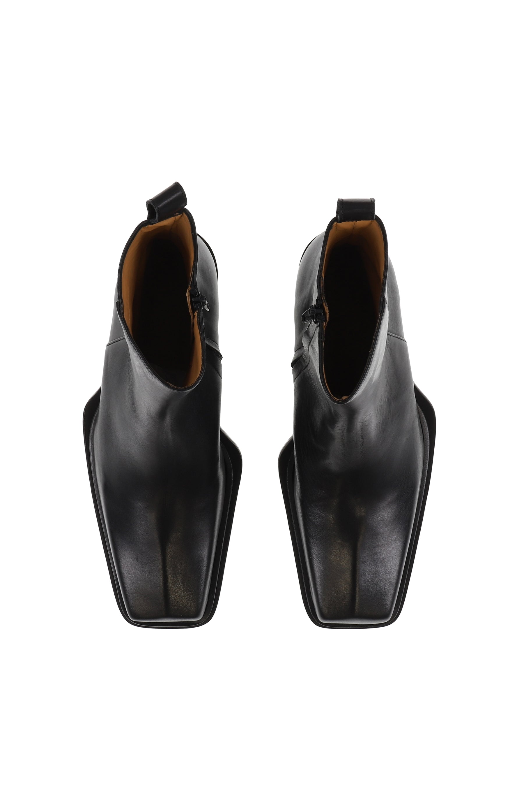 ANKLE BOOT - BLACK LEATHER / BLK 