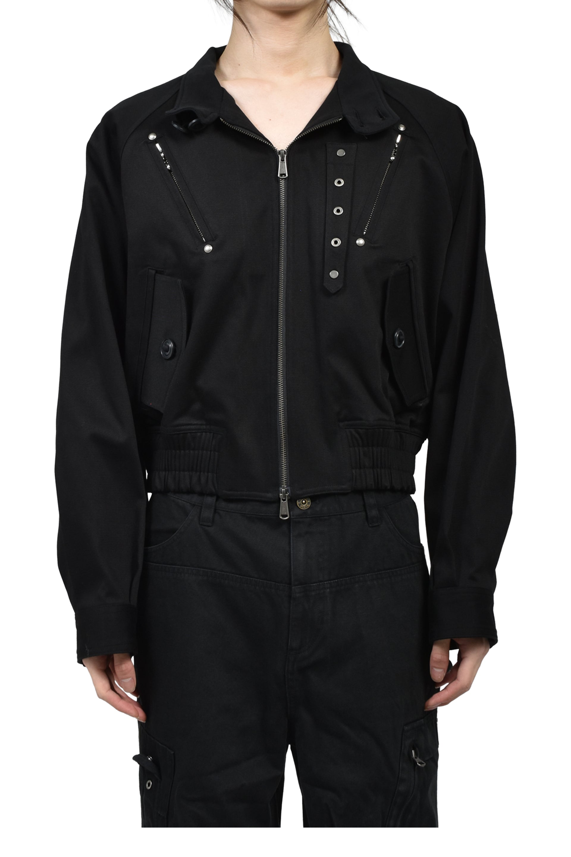 WYATT HARRINGTON JACKET / BLK