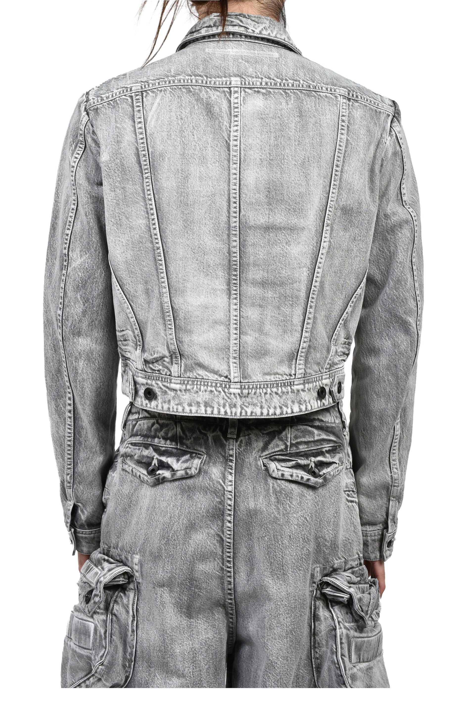 12oz DENIM BLOUSON / PLASTER