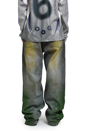 FOSSIL BAGGY TROUSERS / FOSSIL