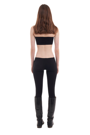 CROSS JUMPSUIT IN BLACK / BLK