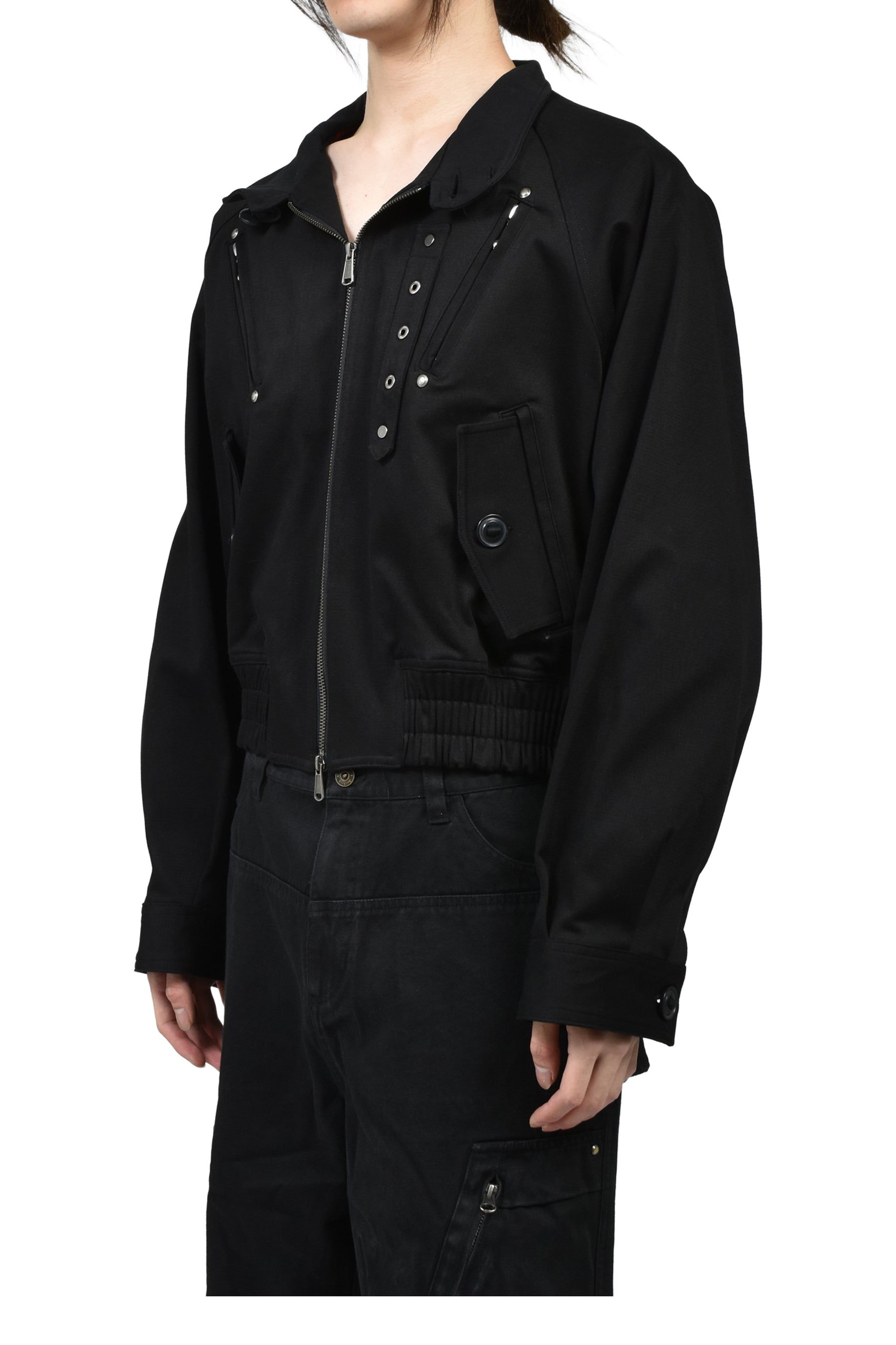 WYATT HARRINGTON JACKET / BLK