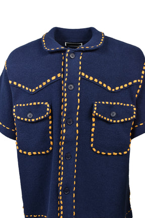 SUMMER PG1 WESTERN SHIRT / NVY