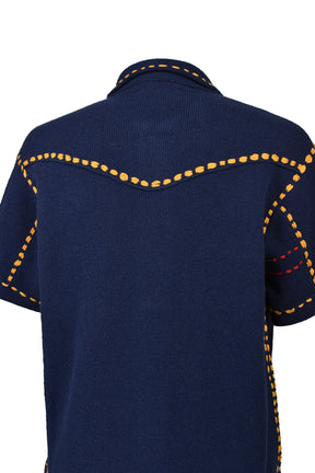 SUMMER PG1 WESTERN SHIRT / NVY