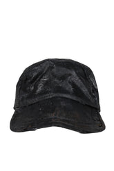 HAND COATED HORSE SHOE CRAB CAP / OIL BLK
