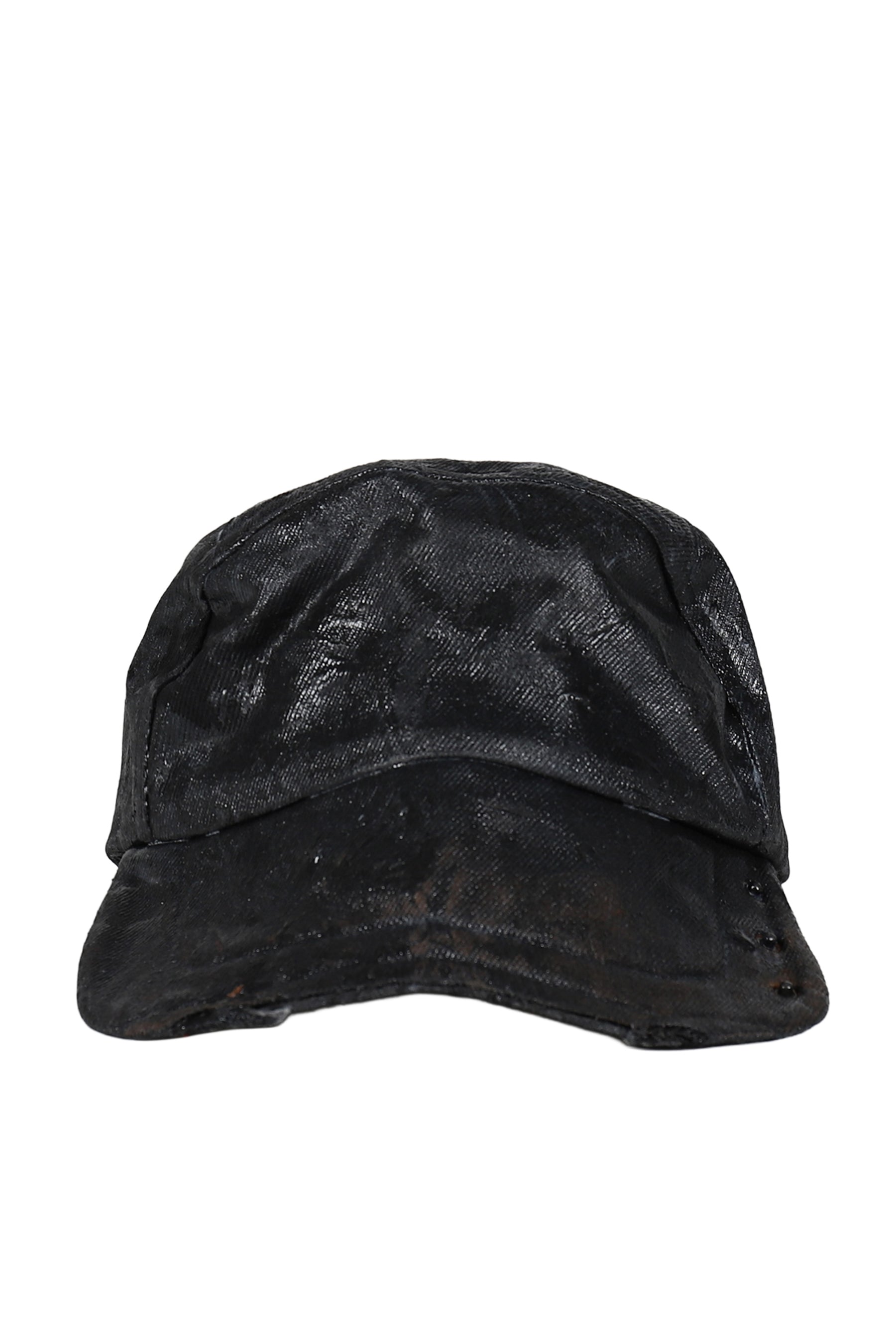 HAND COATED HORSE SHOE CRAB CAP / OIL BLK