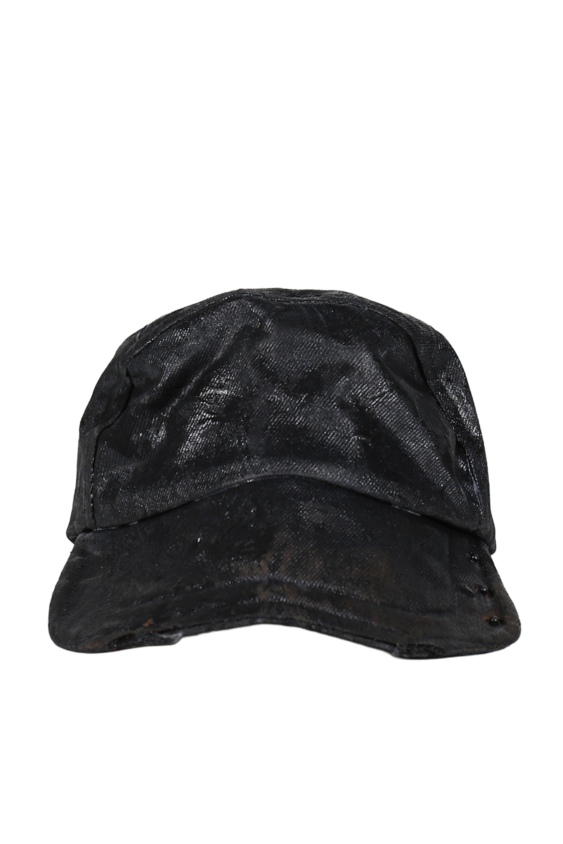 HAND COATED HORSE SHOE CRAB CAP / OIL BLK